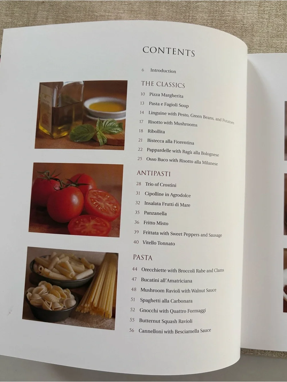 Williams-Sonoma Italian Cookbook - Like New